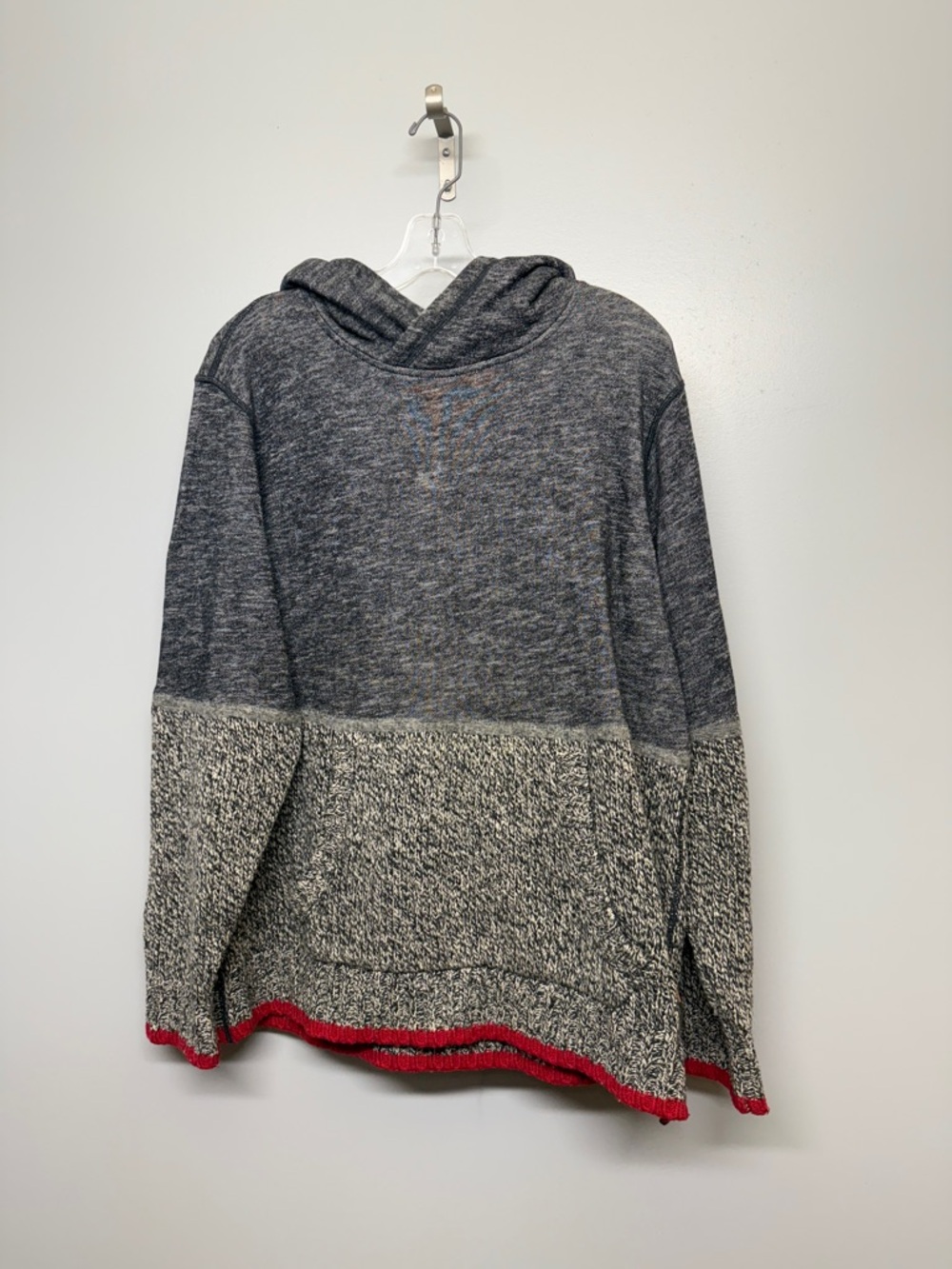 Roots Grey Marled Crewneck Oversized Sweater